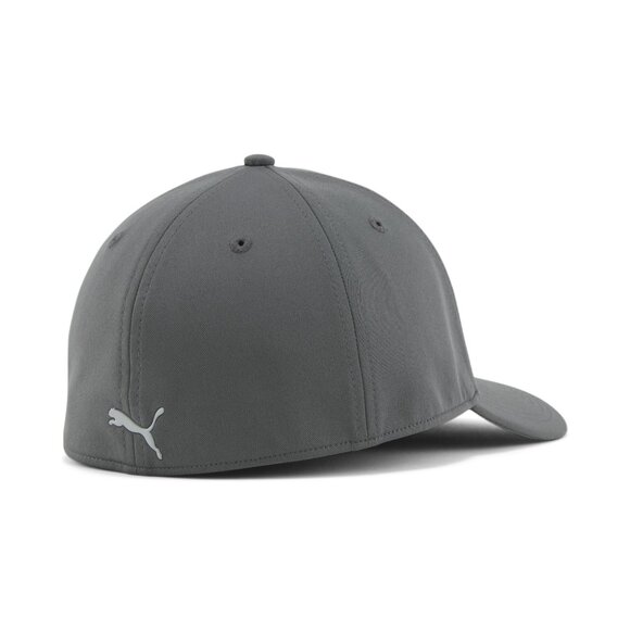 NWT Puma Mens Force 2.0 Stretch Fit Cap - Grey - Picture 3 of 3